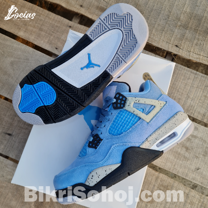 Air Jordan 4 University Blue (1:1 Grade) Sneakers